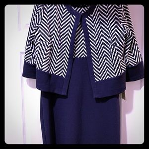 Fitted Dress with matching jacket